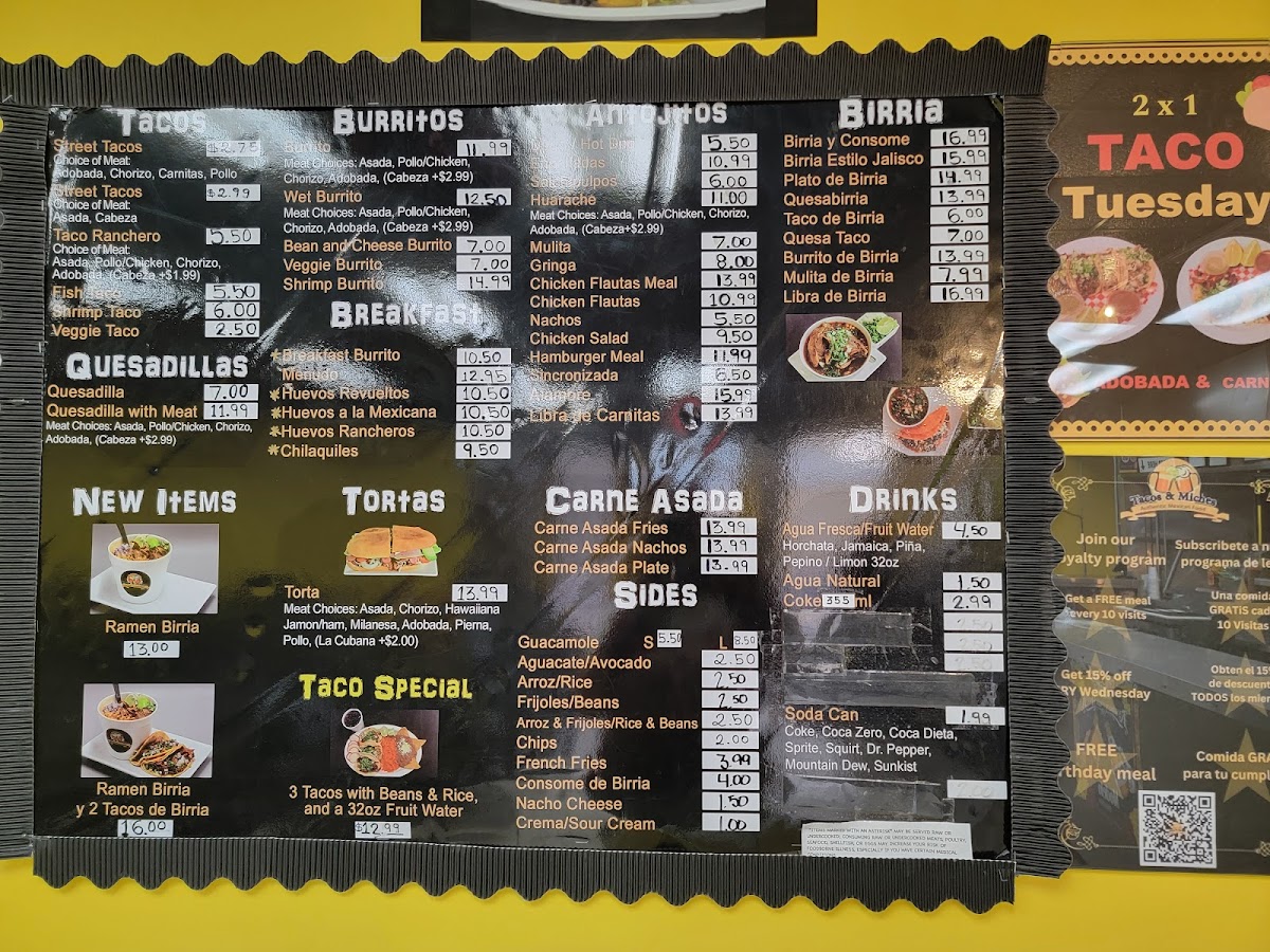 Tacos & Miches Menu - Image 6